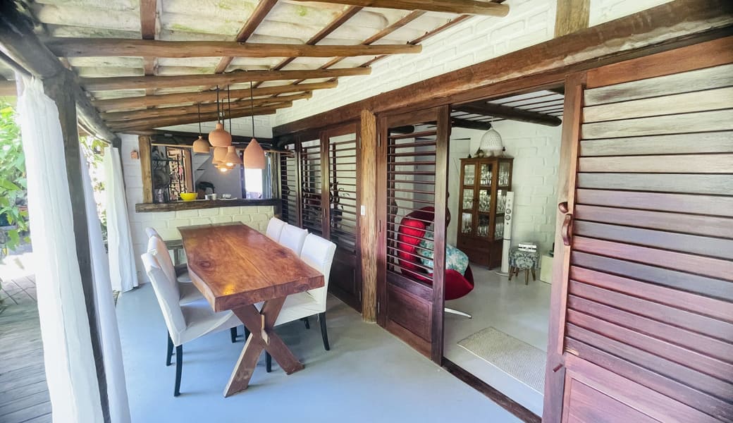 Área de Lazer, casa, Trancoso (BA)