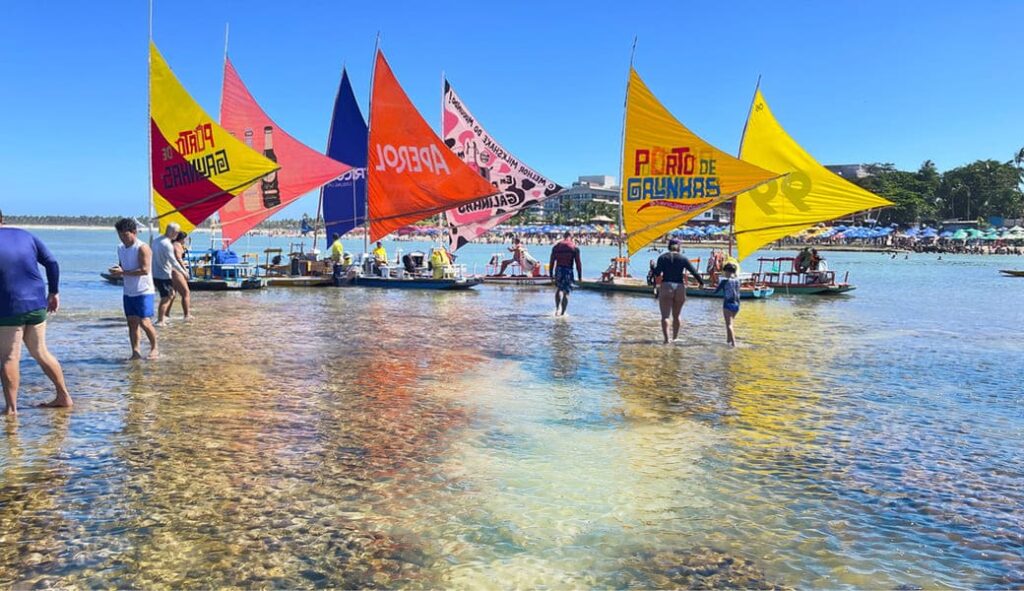 Jangadas, Piscinas Naturais, Porto de Galinhas - PE