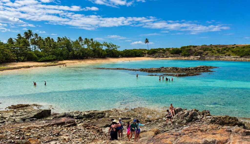 Praia da Ferradura, Ilha de Sto Aleixo