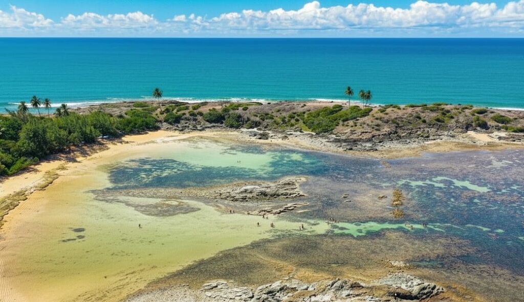 Praia da ferradura, Ilha de Sto Aleixo